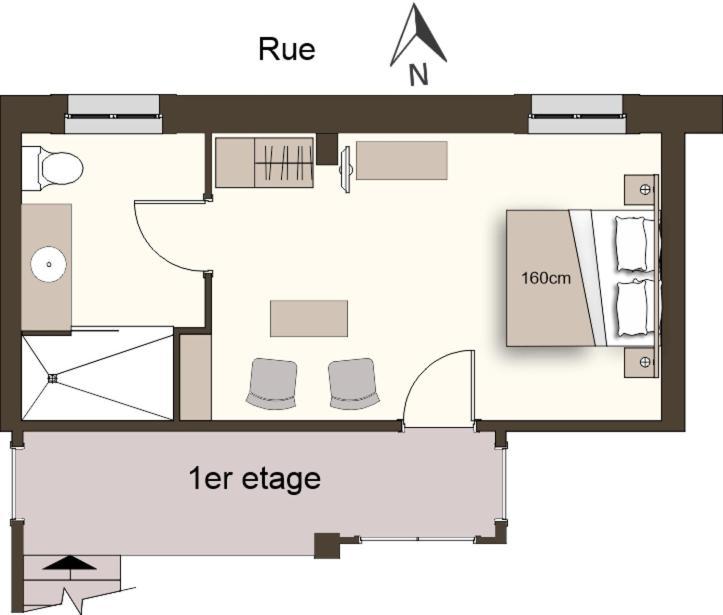 Bed and Breakfast Les Loges De Saint Eloi Pontlevoy Номер фото